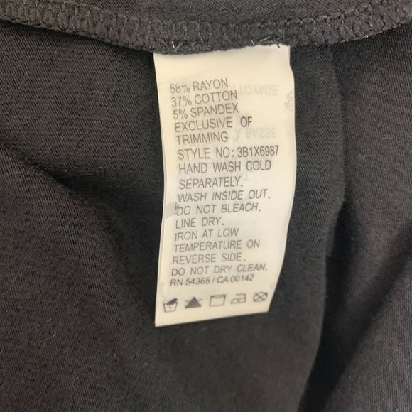 Peter Nygard Small NWT Dress Black Sleeveless Rhinestone Party Knee Length - Picture 5 of 6